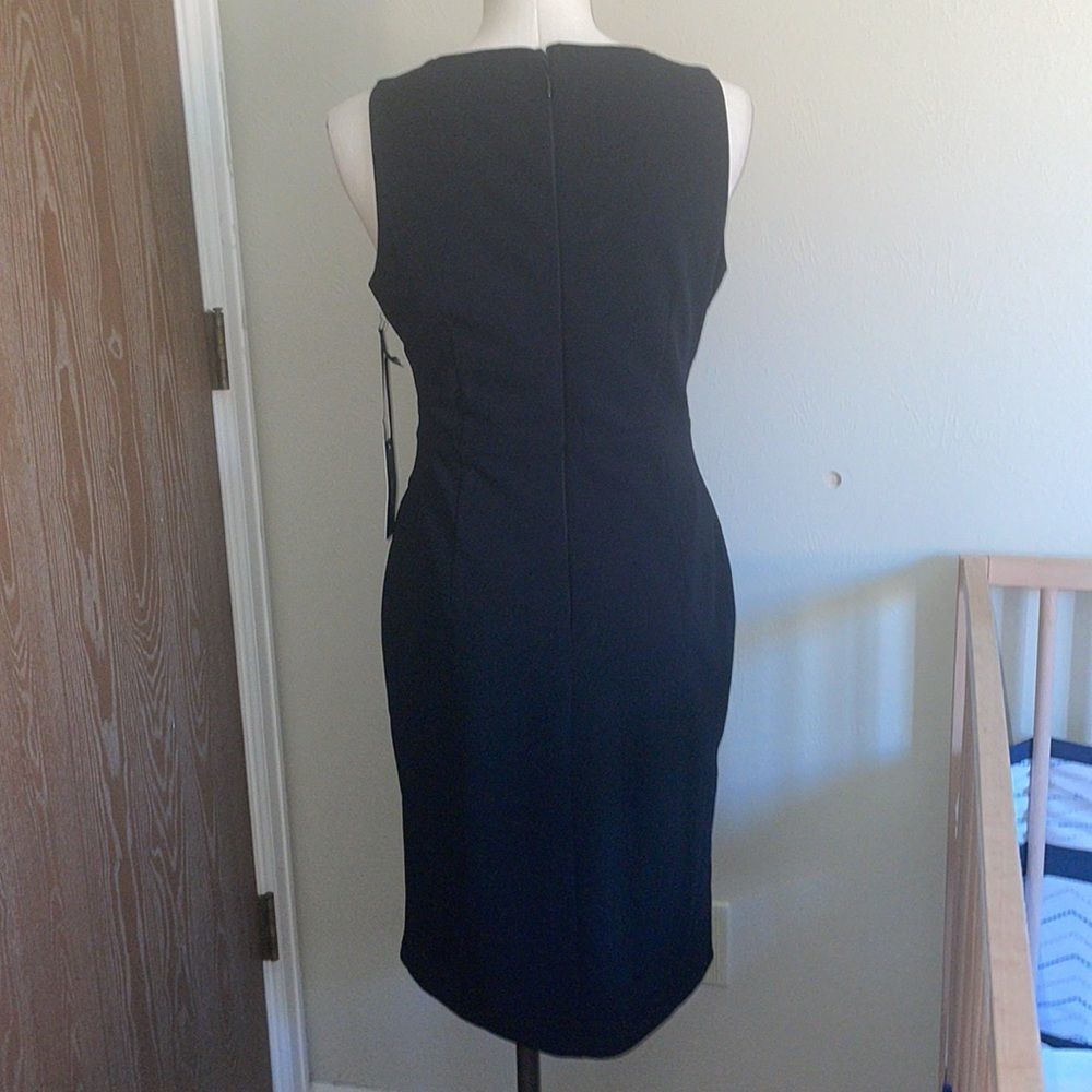 Lulu's Black Midi Dress Large NWT - Picture 14 of 14